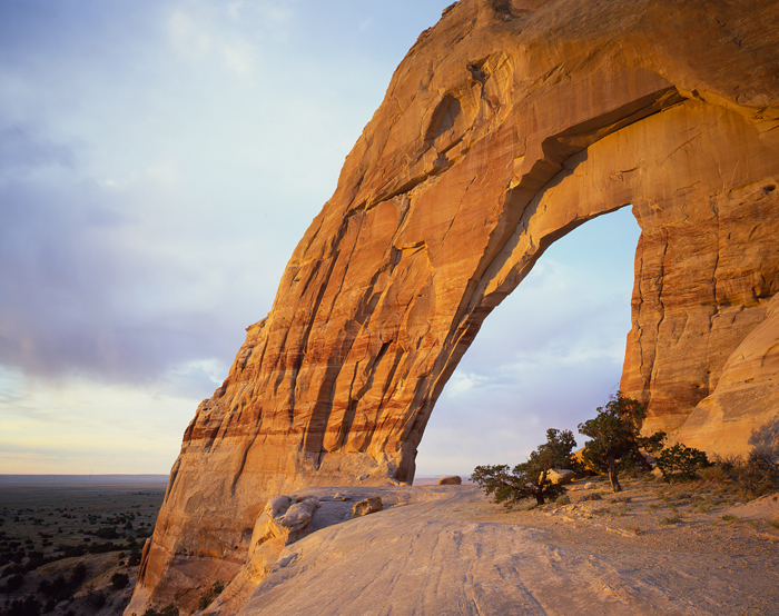 White Mesa Arch, Arizona - Tirage Cibachrome