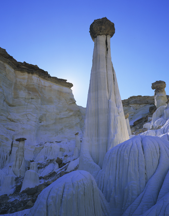 Wahweap White Hoodoos, Utah - Tirage Cibachrome