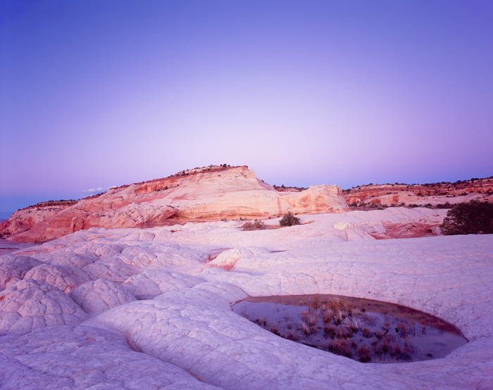 White Pocket Pool Twilight, Arizona