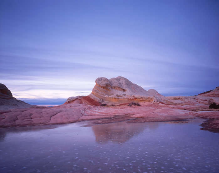 White Pocket, Twilight, Arizona - Tirage Cibachrome