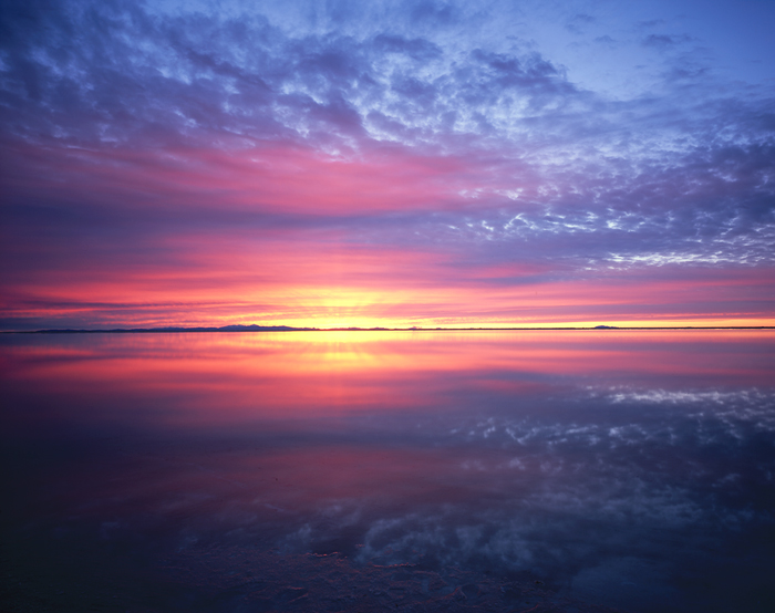 Salt Flat, Speedway Bonneville, Utah