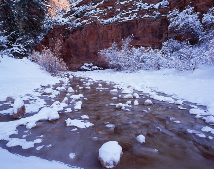 Zion Snow Water, Utah