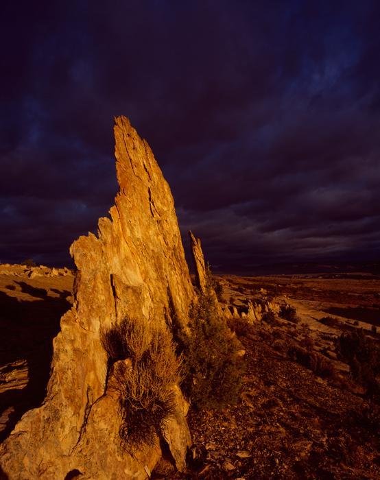 The Ramparts, Arizona - Tirage Cibachrome
