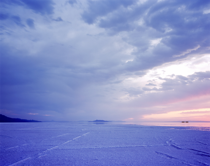 Speedway Bonneville Sunrise, Utah - Tirage Cibachrome