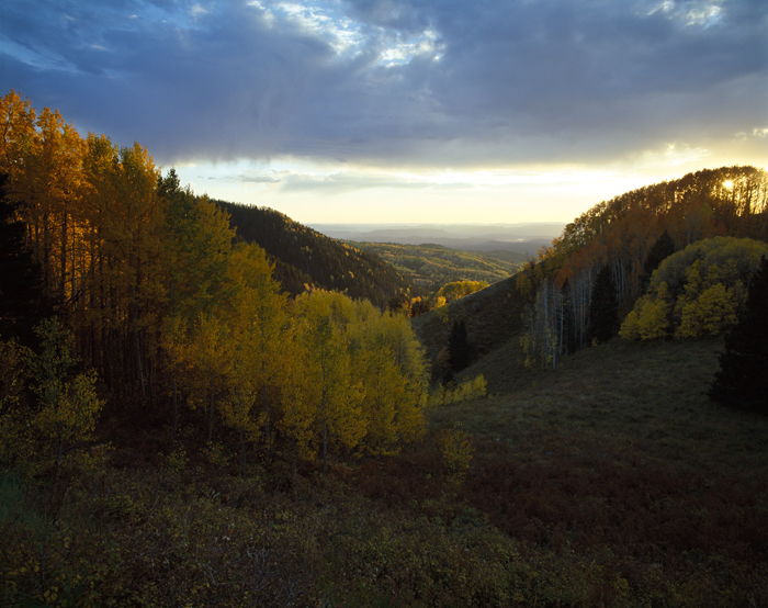 Nipple Mountain Road, Colorado - Tirage Cibachrome
