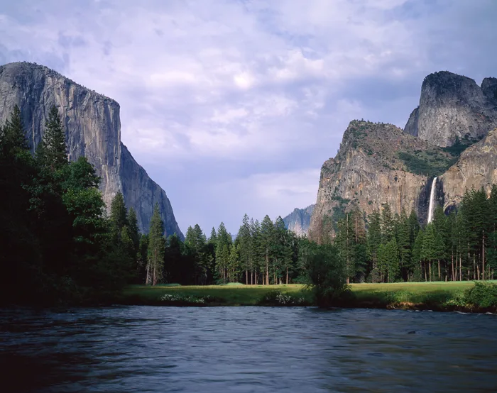 El Capitan and Cathedral Rocks Yosemite National Park, California