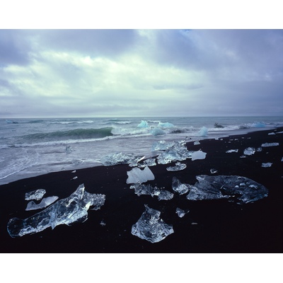 Jökulsárlón Crystal Beach, Islande