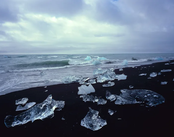 Jökulsárlón Crystal Beach, Islande
