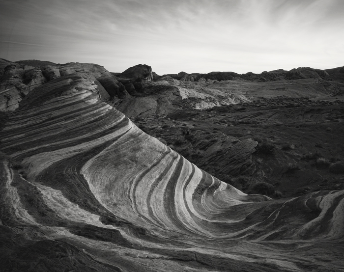 Rainbow Zebra Wave Valley of Fire, Nevada
