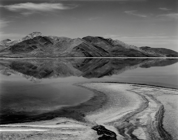 Stansbury Bay Reflexion, Great Salt Lake, Utah