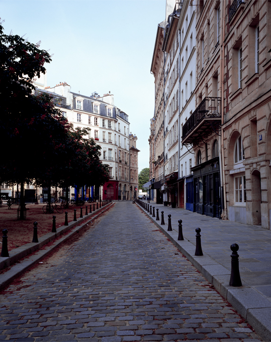 Covid-19, Place Dauphine, Paris, France