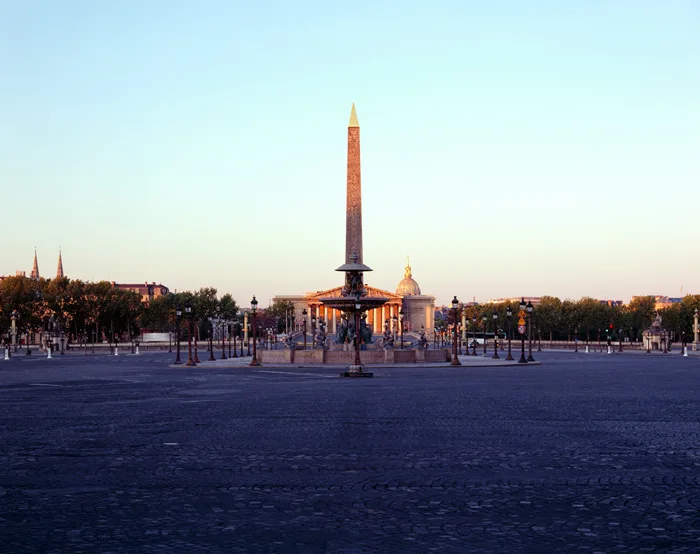 Covid-19, Place de la Concorde, Paris, France
