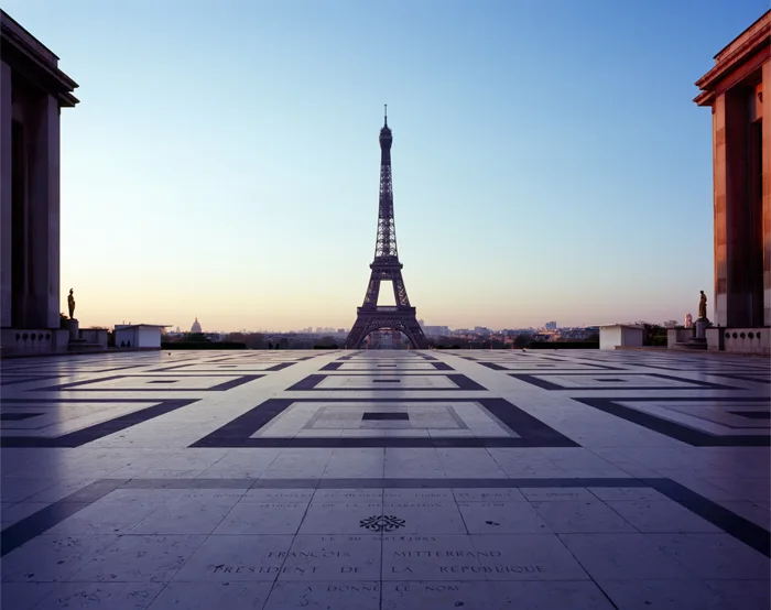 Covid-19, Eiffel Tower, Paris, France
