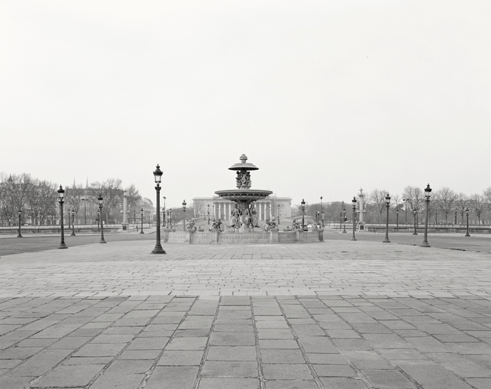 Covid-19, Place de la Concorde, Paris, France - Tirage Noir et Blanc