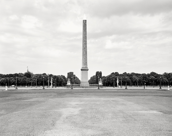Covid-19, Place de la Concorde, Paris, France - Tirage Noir et Blanc