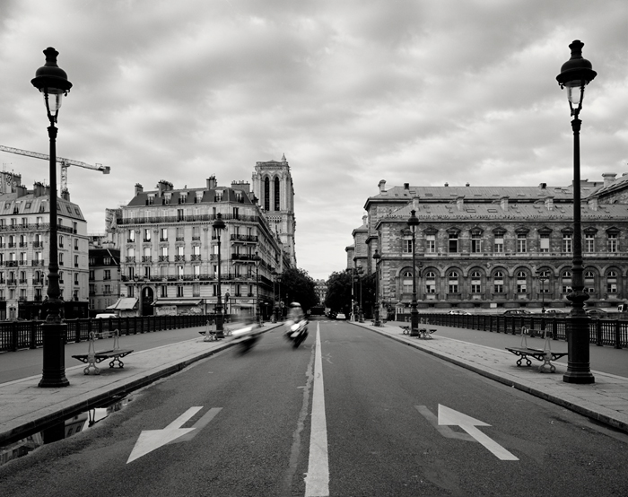 Covid-19, Pont Neuf, Paris, France - Tirage Noir et Blanc