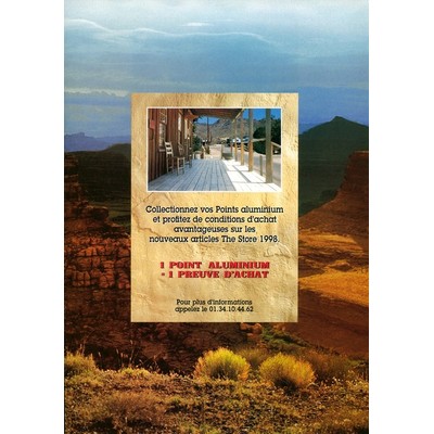 Photo pages int�rieures brochure THE STORE (Philip Morris) - Image centrale de Chloride City en Californie
